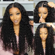 Wear & Go 9x6 Glueless Lace Wig Deep Wave Wigs Pre-Everything 100% Human Hair Wig (Copy)