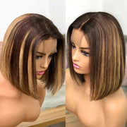 Ombre Highlight Bob Wigs 5X5