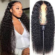 Curly 13x6 Full Lace Wigs Natural Color