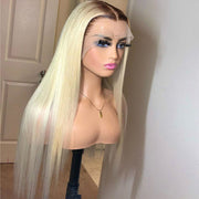 Ombre T4/Blonde 13X6 Straight and Body Wave Front Lace Wigs