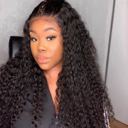 Curly Wave 100% Unprocessed Virgin Hair Extensions Natural Color 3 Bundle Deal