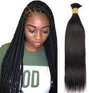 Braiding Bulk Hair body wave and straight Virgin Hair Extensions Natural Color