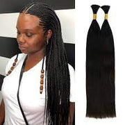 Braiding Bulk Hair body wave and straight Virgin Hair Extensions Natural Color
