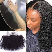 Frontal  HD 13X4  Kinky Lace Frontal