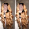 Ombre/Blonde Straight and Body Wave Front Lace Wigs 5X5