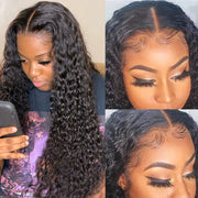 Curly  4x4 Lace Closure Wigs