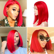 Color Bob Wigs 5X5 Swiss Lace Closure
