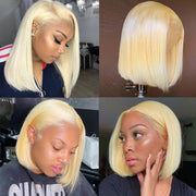 Color Bob Wigs 5X5 Swiss Lace Closure