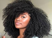 Kinky Curl Virgin Hair Extensions Natural Color 1 Bundle