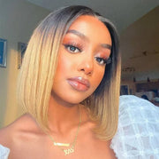 Color Bob Wigs 5X5 Swiss Lace Closure