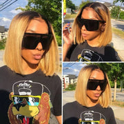 Color Bob Wigs 5X5 Swiss Lace Closure