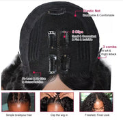 V-Part Frontal Wigs