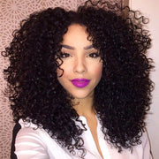 Curly Wave Virgin Hair Extensions Natural Color 1 Bundle