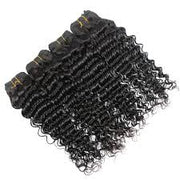 Curly Wave Virgin Hair Extensions Natural Color 1 Bundle