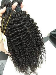 Curly Wave Virgin Hair Extensions Natural Color 1 Bundle