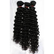 Deep Wave 100% Unprocessed Virgin Hair Extensions Natural Color 3 Bundle Deal