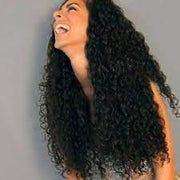 Deep Curly Virgin Hair Extensions Natural Color 1 Bundle