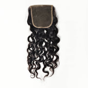 Closure curly Swiss Lace 4x4 Closure  Natural Color
