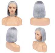 Color Bob Wigs 5X5 Swiss Lace Closure