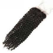 Closure Kinky curl 4x4 Swiss Lace Front  Closures