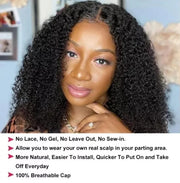 V-Part Frontal Wigs