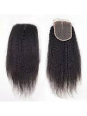 Closure Kinky curl 4x4 Swiss Lace Front  Closures