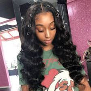 Loose Wave Virgin Hair Extensions Natural Color 1 Bundle