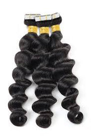 Loose Wave Virgin Hair Extensions Natural Color 1 Bundle