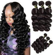 Loose Wave Virgin Hair Extensions Natural Color 1 Bundle