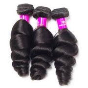 Loose Wave Virgin Hair Extensions Natural Color 1 Bundle