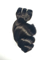 Loose Wave Virgin Hair Extensions Natural Color 1 Bundle
